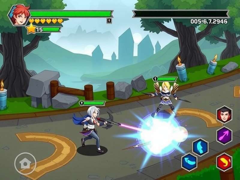 Zesty Protectors Duel Gameplay Screenshot